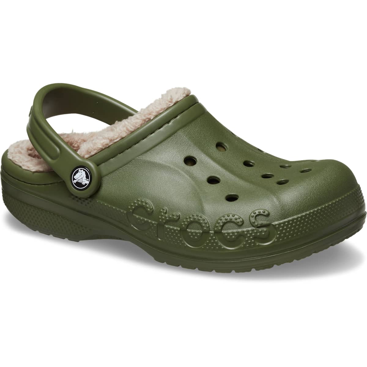 crocs-baya-lined-clog-army-green-multi