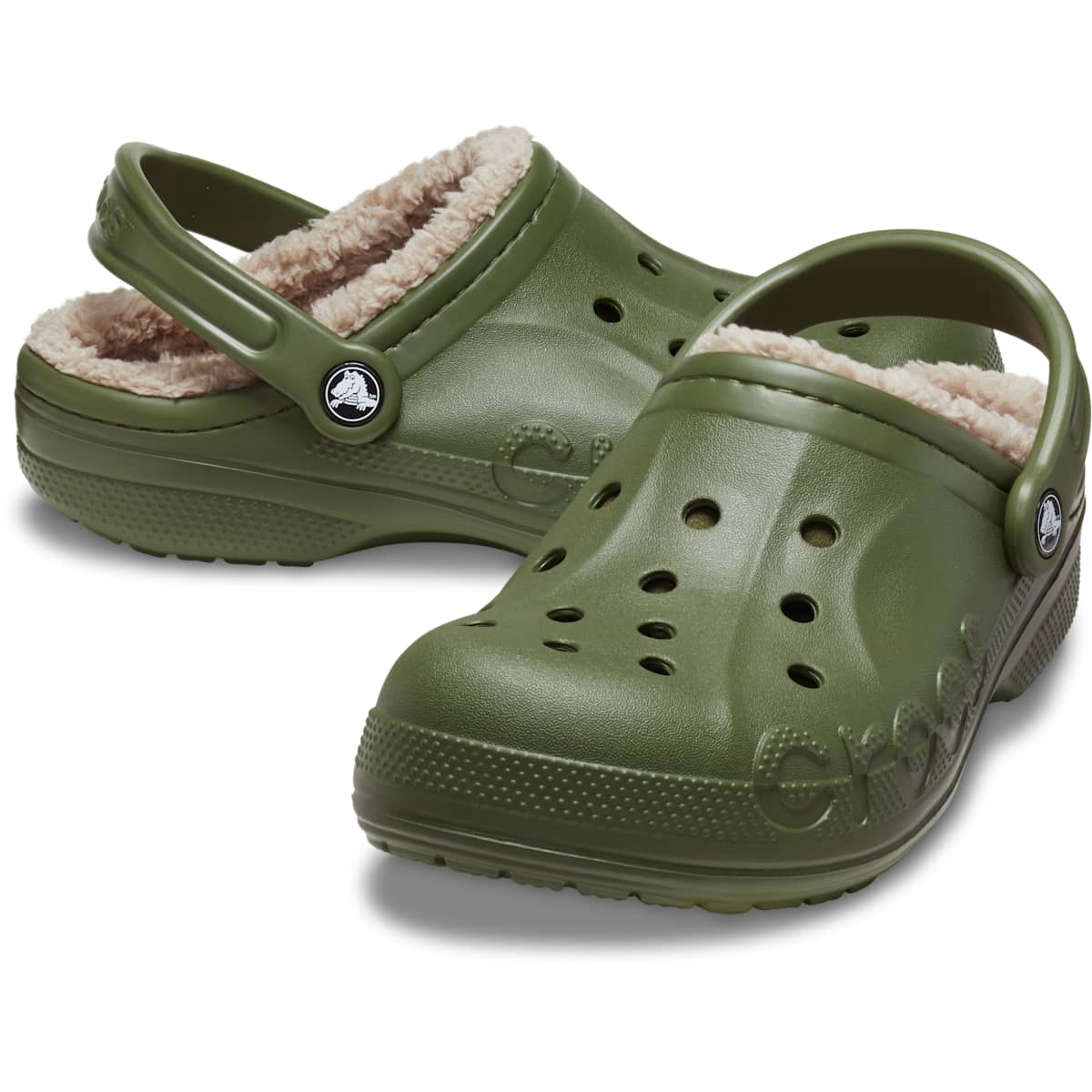 crocs-baya-lined-clog-army-green-multi